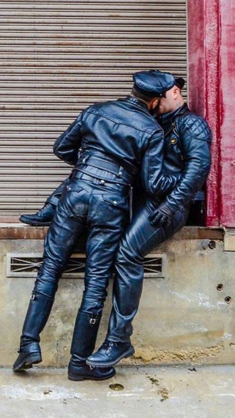 24 hot biker s leather kissing ideas biker leather leather leather men