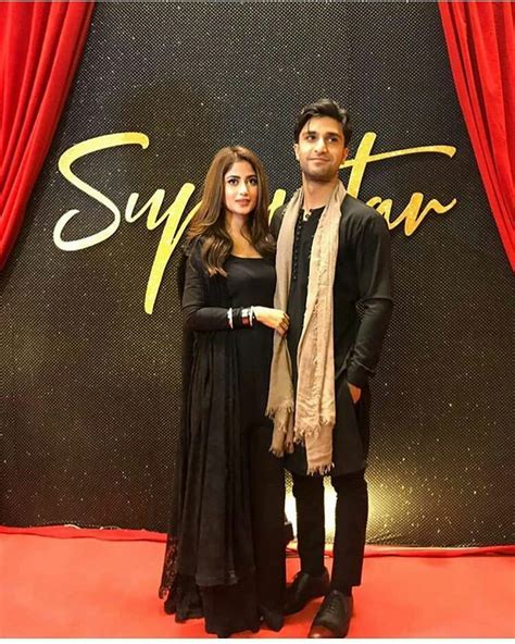 Tehreem Sajal Aly And Ahad Raza Mir Pakistani Beauty