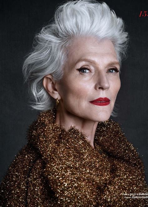 Maye Musk The Year Old Model Of The Moment Gorgeous Gray Hair