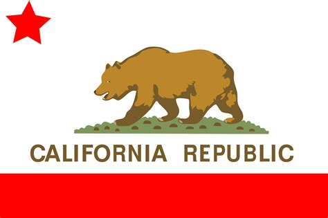 Flag California State Free Vector Graphic On Pixabay