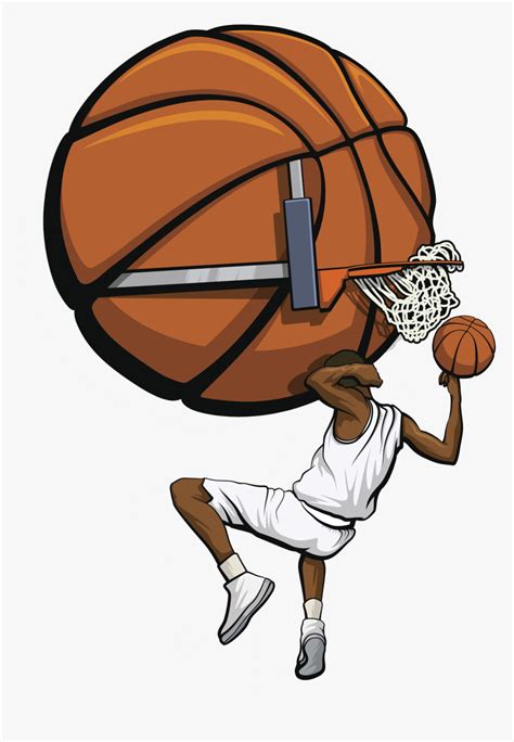 Basketball Slam Dunk Clip Art Basketball Logo Vector Png Transparent