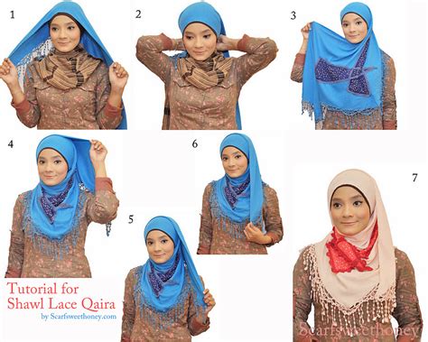 cara memakai jilbab qaira style tutorial memakai jilbab and hijab modis