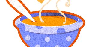 Dibujos para colorear de sopa. Isla Vegetariana: Crema de Cebolla