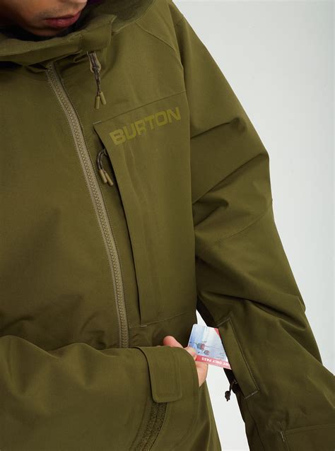Burton Mens Gore Tex Radial Jacket Slim Low Pressure Medium並行輸入品