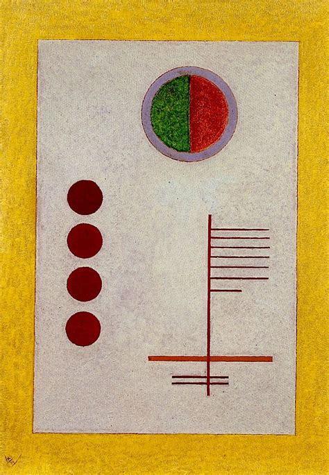 Wassily Kandinsky Inflexible 1929 Wassily Kandinsky Abstract Words