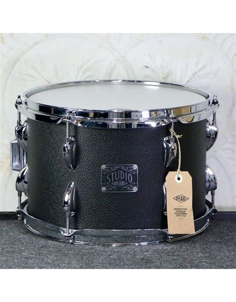 Asba Super Simone Studio Drum Kit 22 12 16in Black Tolex Timpano