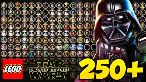 Lego Star Wars The Force Awakens All Characters Unlocked Dlc Youtube