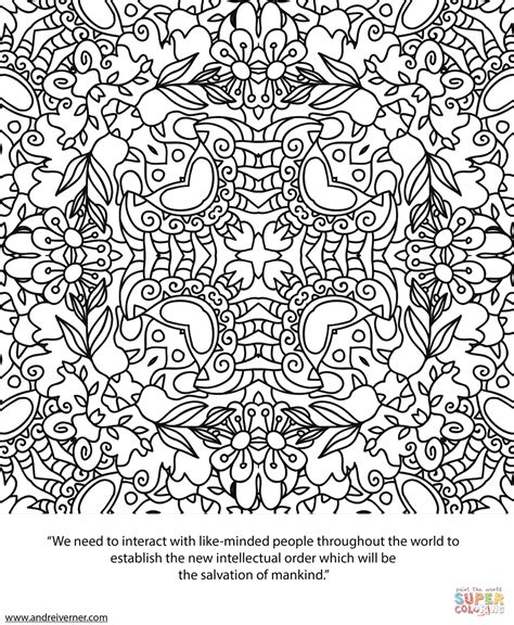 Psychedelic Coloring Pages Perfect For Adults - Whitesbelfast.com