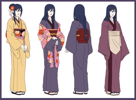 Naruto Oc Outfit Design Shinju Hyuuga By Hanatan On Deviantart