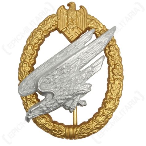 German Army Fallschirmjager Qualification Badge Epic Militaria