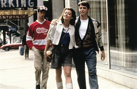 Matthew Broderick Mia Sara And Alan Ruck In Ferris Buellers Day Off
