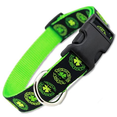 Irish Dog Collar Celtic Knots And Clover St Patricks Day Quick Snap