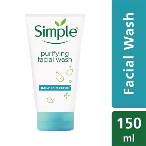 Simple Daily Skin Detox Purifying Facial Wash 150ml Shopee Malaysia