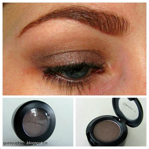 Mac Eyeshadow Satin Taupe Frost Review And Swatch Gussy Up