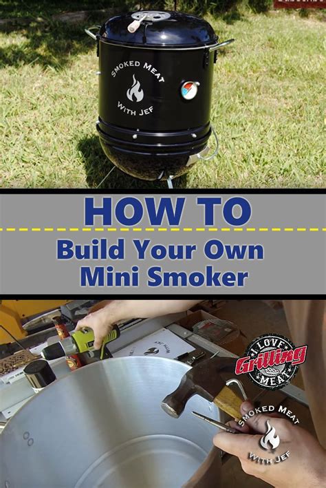 Homemade Smoker How To Build Your Own Mini Smoker Homemade Smoker