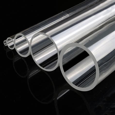 Transparent 6 35mm Od Clear Acrylic Plastic Round Tube Hollow Pipe 25cm