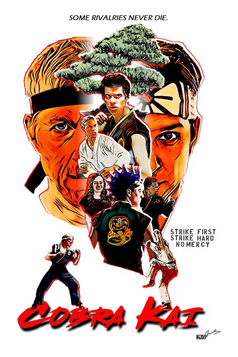 Maybe you would like to learn more about one of these? This badass Cobra Kai print : cobrakai