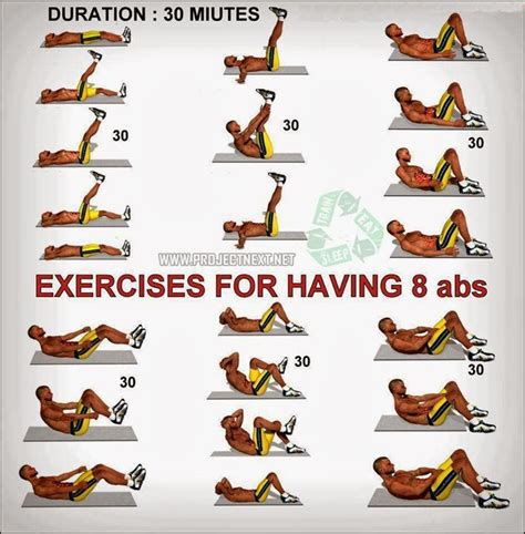 Exercises For Having 8 Pack Abs ~ Fitness Inspiration