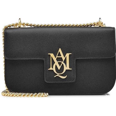 Alexander Mcqueen Leather Shoulder Bag 1430 Liked On Polyvore