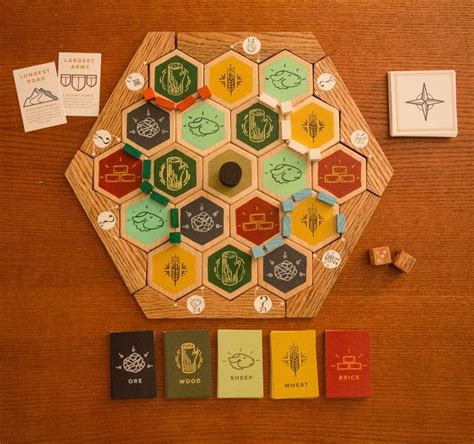 Catan Board Game Design Board Games Diy