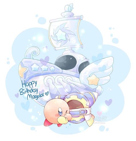 Happy Birthday Magolor By Paperlillie On Deviantart Kirby Character