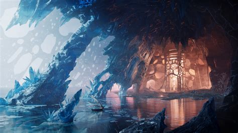 Ice Cave Gallery Area By Autodesk