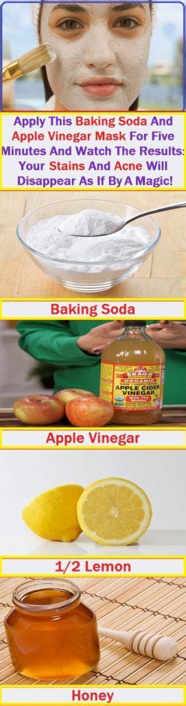 Go Health Doctor Apply Baking Soda And Apple Vinegar Mask For 5