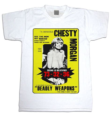 Chesty Morgan Deadly Weapons Sexploitation Movie Art Print £799