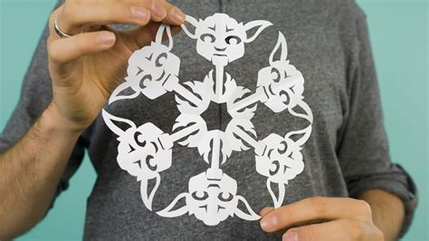 Star Wars Paper Snowflakes Youtube