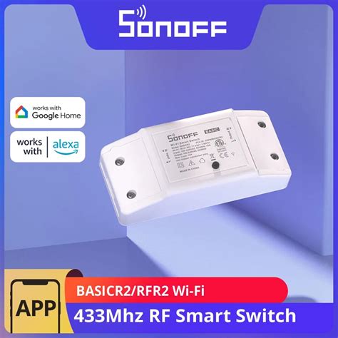 Sonoff Basicr2 Rfr2 Wi Fi 433mhz Diy Smart Switch Light Controller