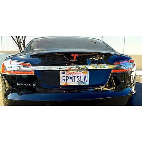 Tesla sei über den verkauf informiert worden. Heckklappen Logo Aufkleber Tesla Model S | Forcar Concepts ...