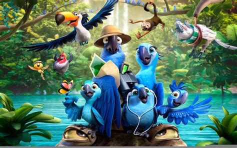 He proposes to her, but her brother, a muay thai champion, doesn't want her to marry him. Rio 2 Movie Cartoon wallpaper | 2560x1600 | #9576