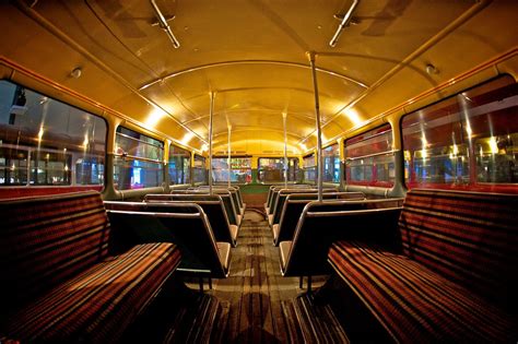 Inside An Old London Routemaster Bus I Regularly Used To Travel On