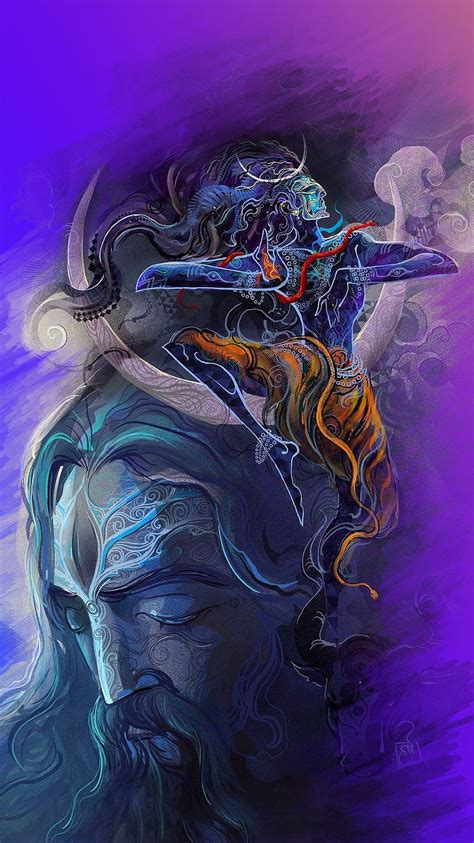 Divine Yogi Adiyogi Hindu Bhakti Devotional God Hd Phone