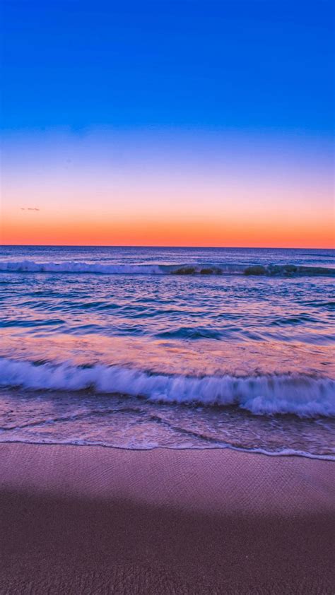 1440x2560 Adorable View Sunset Beach Wallpaper Beach Wallpaper