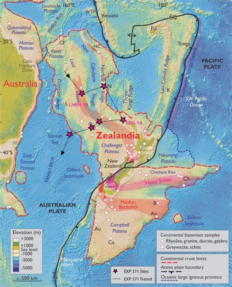 Geological Discovery Zealandia The Earths Eighth Continent