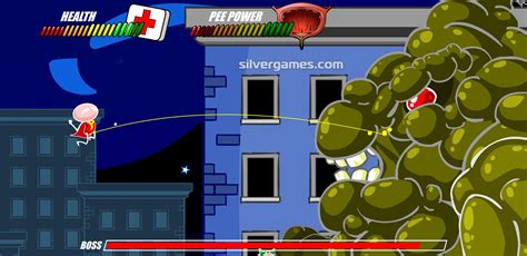 Pee Man Play Online On Silvergames 🕹️