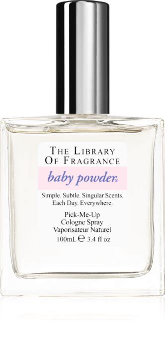 The Library of Fragrance Baby Powder Kölnin Vesi Unisex notino fi
