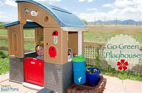 At little tikes, we make play. Little Tikes Go Green Playhouse - Crunchy Beach Mama