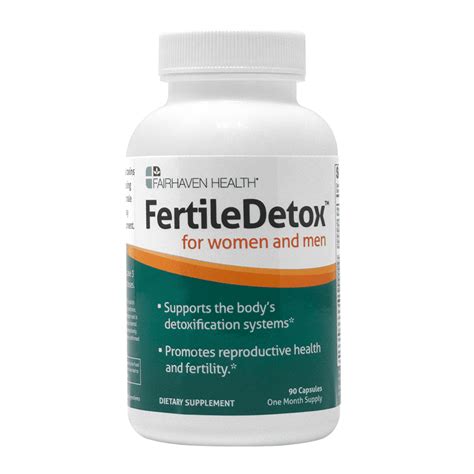 Fertiledetox Fertility Supplement Fertility Cleanse For Women And Men