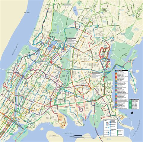 City Of New York New York Map Mta Bus Map Bus Map Bus Vrogue Co