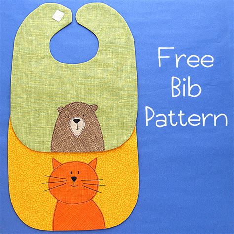 Baby Bib Pattern Adorable And Free Shiny Happy World