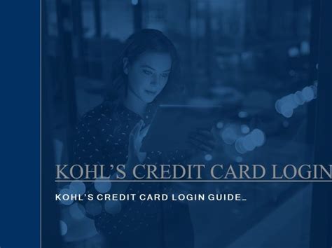 2 what is my kohl's charge? Kohls Charge Card by Kohlscreditcard | Cards, Credit card ...