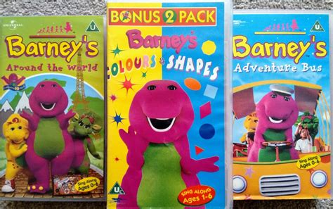 Barney VHS Tapes 5