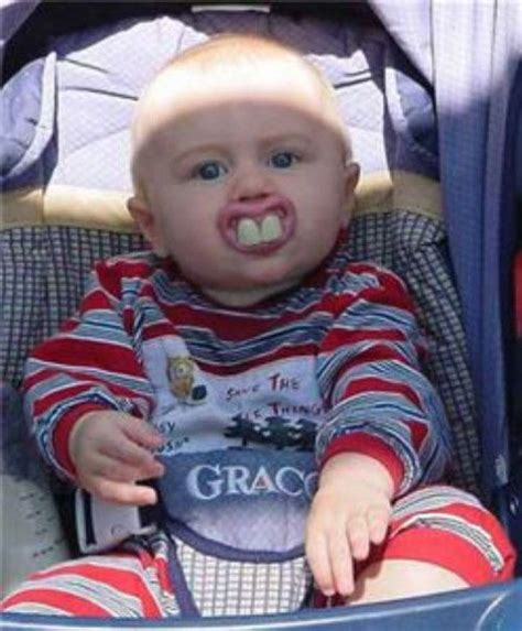 Buck Teeth Funny Baby Pictures Funny Babies Funny Pacifiers