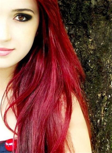 I Love The Long Red Hair Wen Brown Eyed Girls Where It