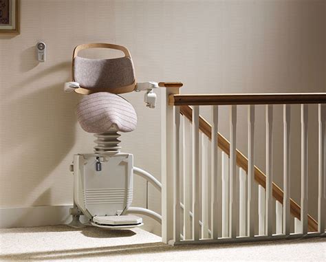 Sadler Standing Stairlift With A Perch Chair Seat Stannah