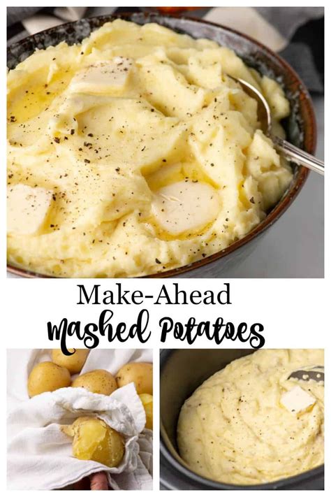 It's the perfect dish for christmas dinner or a sunday roast. Make-Ahead Mashed Potatoes | Recipe | Mashed potatoes ...