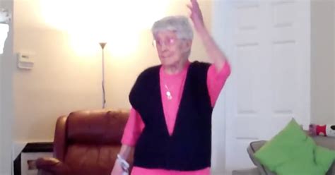 97 Year Old Dances The Charleston Along With Wii Just Dance 2