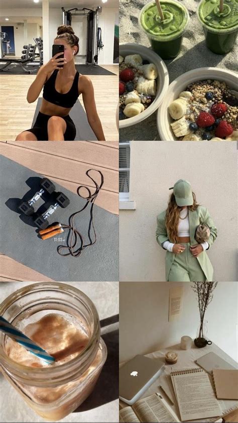 A Collage Of Photos With Food And Drinks